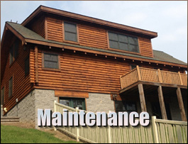  Wolfe County, Kentucky Log Home Maintenance