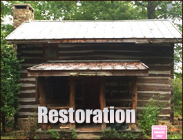 Historic Log Cabin Restoration  Wolfe County, Kentucky